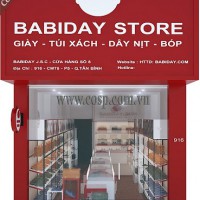 Thiết kế nội thất shop Babiday - Anh Thuận - Tân Bình